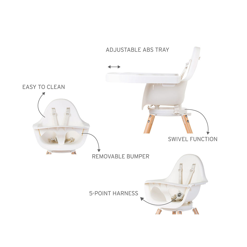 Evolu One.80° High Chair