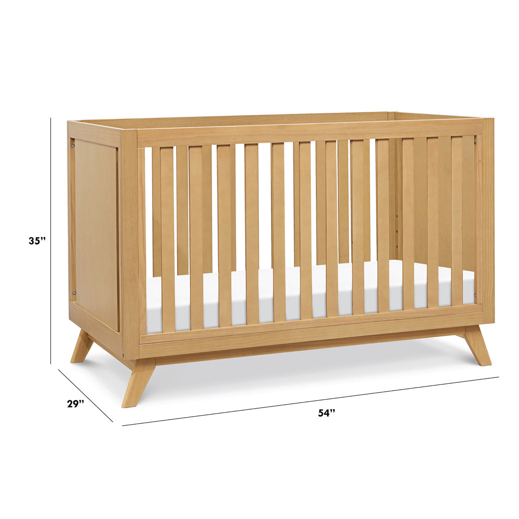 Dimensions of DaVinci Otto 3-in-1 Convertible Crib in -- Color_Honey _ Wood
