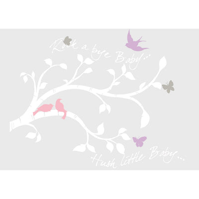 Rock-A-Bye Branches Giant Wall Decals