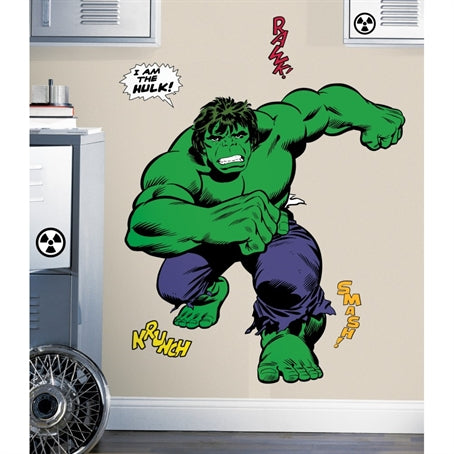 Classic Hulk Giant Wall Decals