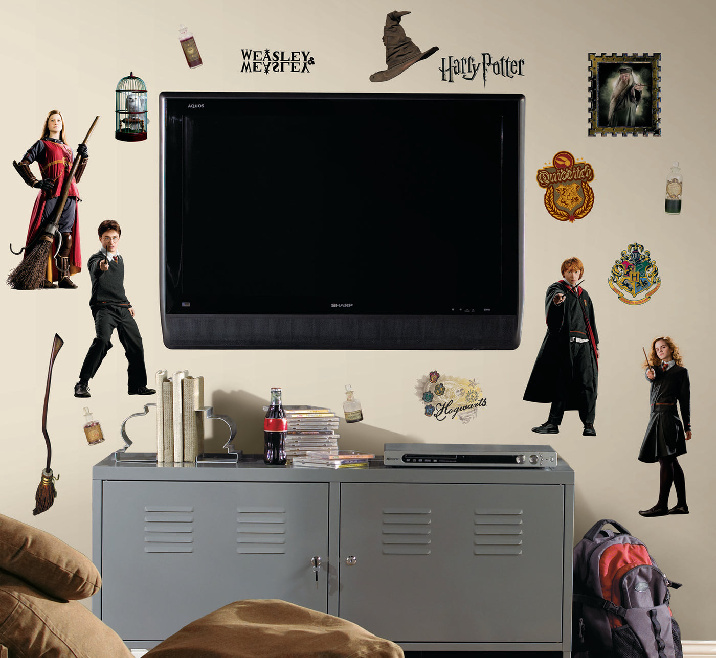 Harry Potter Peel & Stick Wall Decals - US & Canada