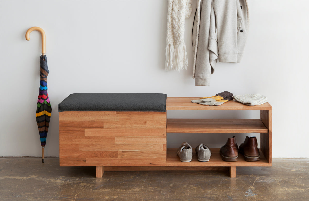 LAXSeries Storage Bench Walnut