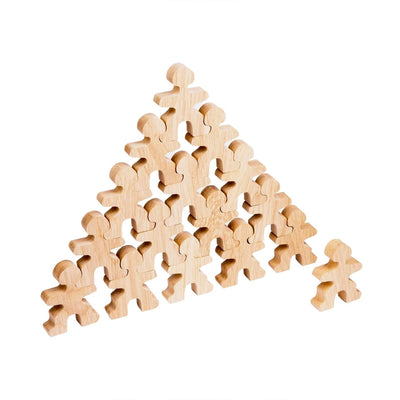 Wooden Toy Stacking Set