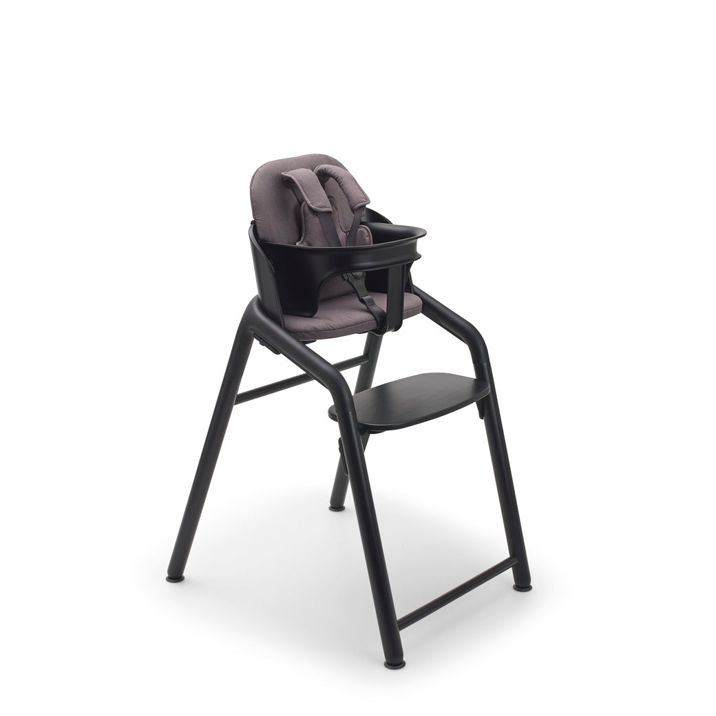 Bugaboo Giraffe High Chair with harness, pillow and baby set in --Color_Black