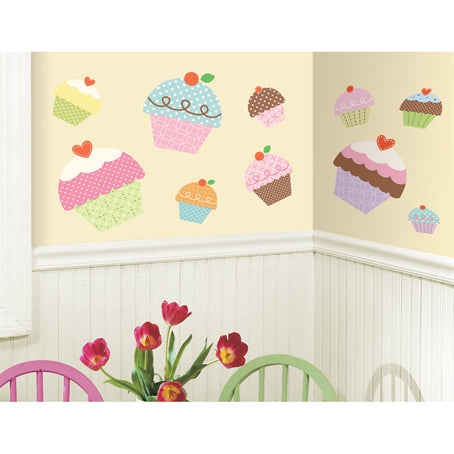 Happi Cupcake Giant Wall Decals