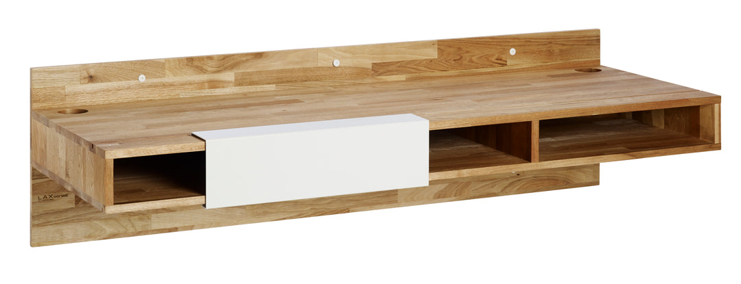 LAXSeries Wall Mounted Desk - Walnut