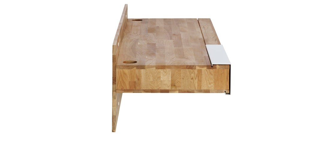 LAXSeries Wall Mounted Desk - Walnut