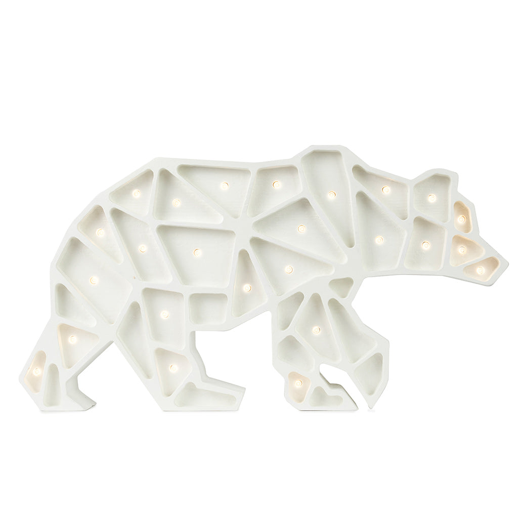 Geometric Polar Bear Lamp