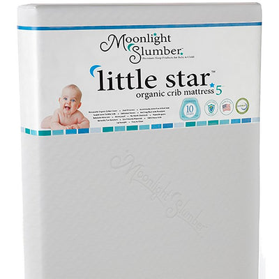 Little Star Organic Crib Mattress + Latex Toddler Side