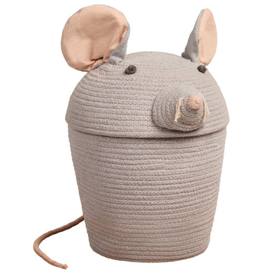A slight side view of Lorena Canals Renata the Rat Basket