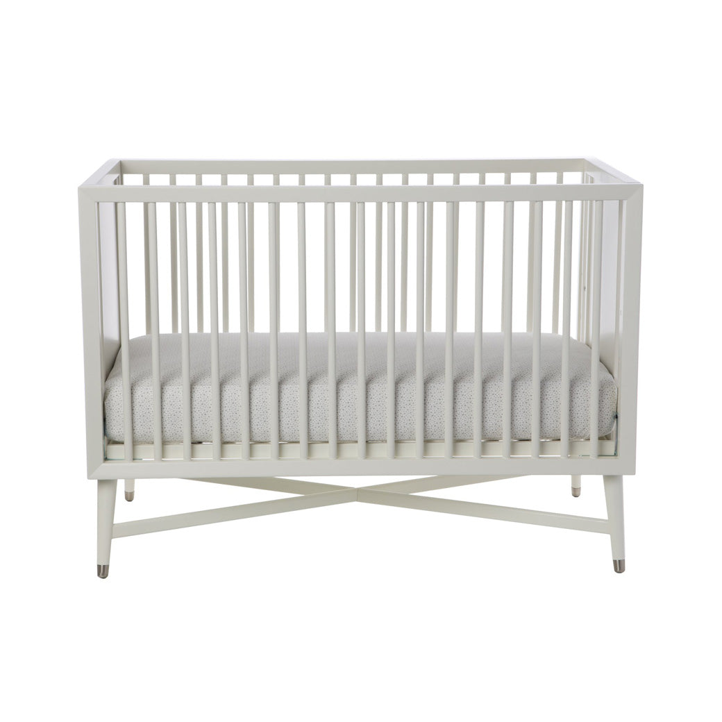mid century modern crib and dresser Mid Century 3-in-1 Convertible Crib, White