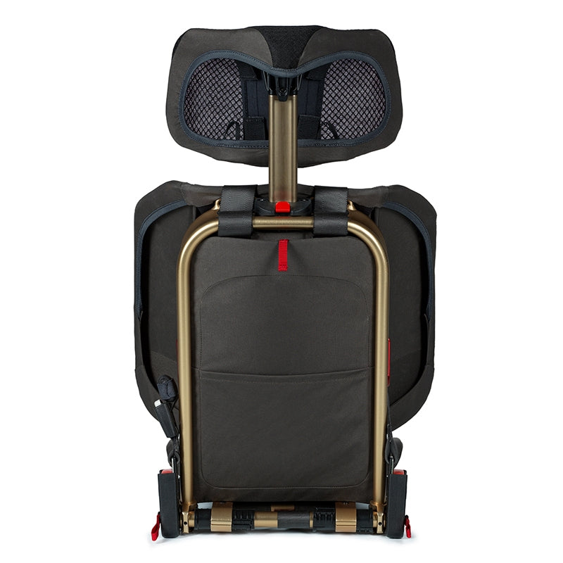 Back view of WAYB Pico Car Seat in -- Color_Earth
