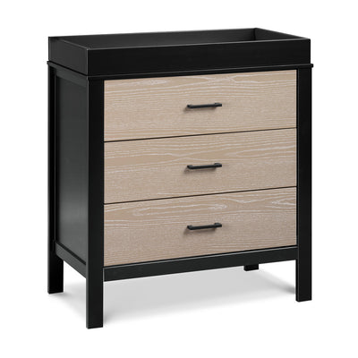 Carter's by DaVinci Radley 3-Drawer Dresser with tray in -- Color_Ebony/Coastwood
