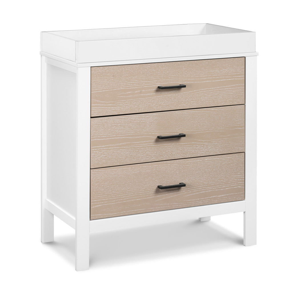 Carter's by DaVinci Radley 3-Drawer Dresser with tray in -- Color_White/Coastwood