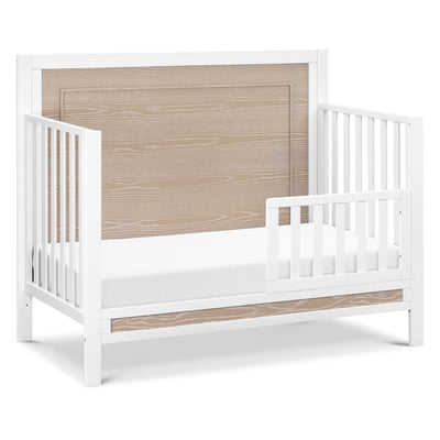 Carter's by DaVinci Radley 4-in-1 Convertible Crib as toddler bed in -- Color_White/Coastwood