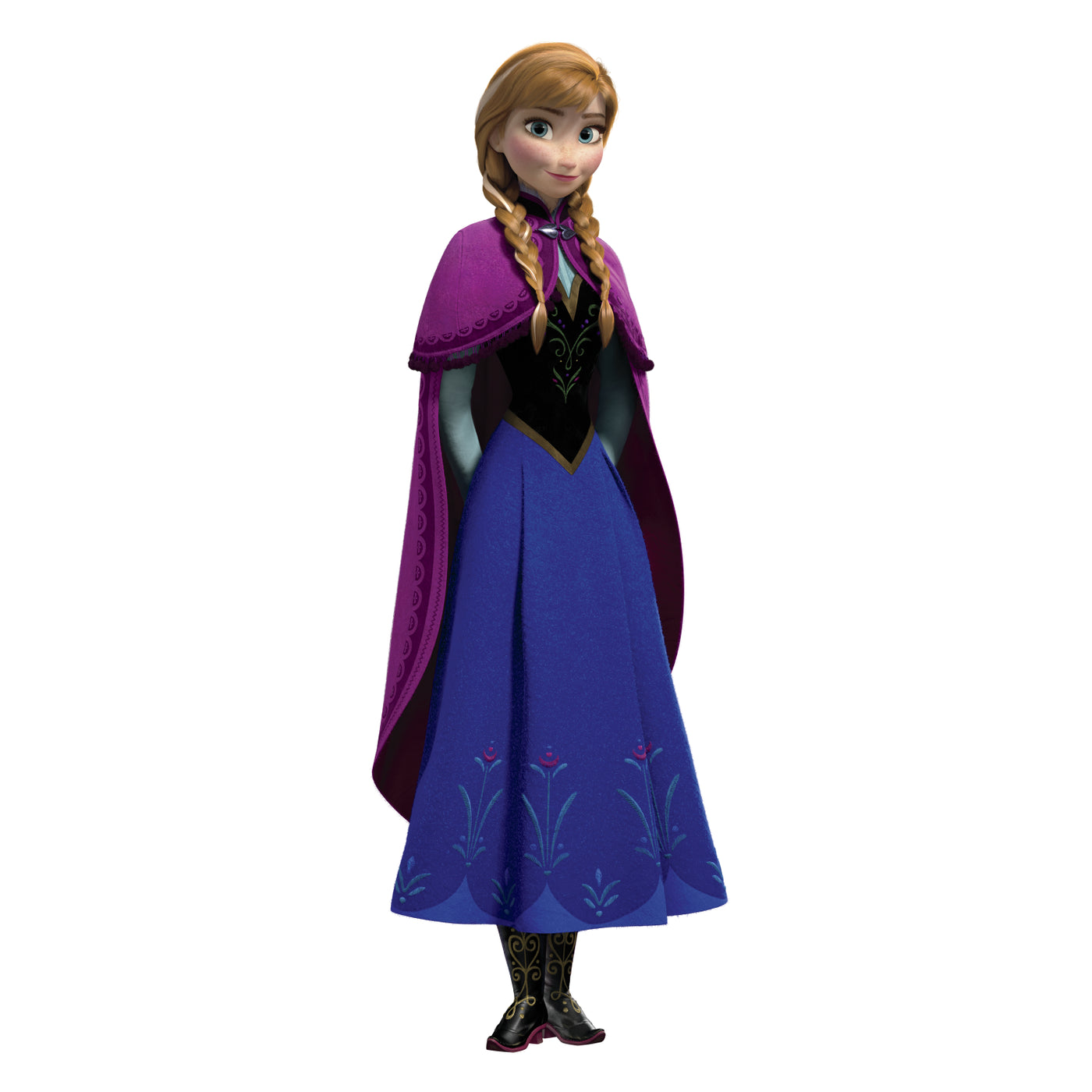 Frozen's Anna with Cape Giant Peel and Stick Decals