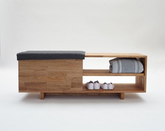 LAXSeries Storage Bench - Walnut