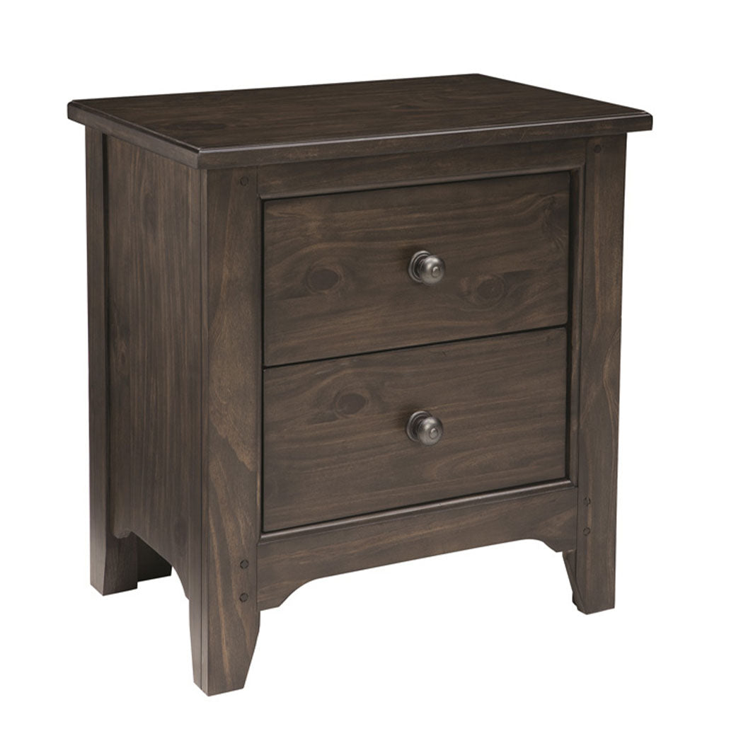 Westwood Design Taylor 2 Drawer Nightstand in -- Color_River Rock