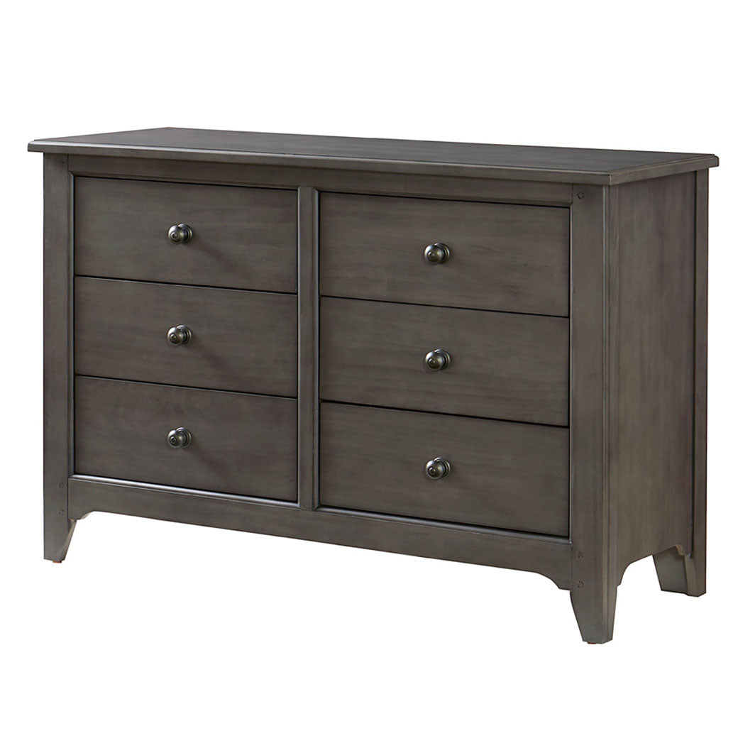 grey nursery dresser DaVinci Charlie 6-Drawer Double A softy textured Westwood Design Taylor 6-Drawer Dresser,