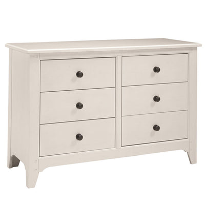 Westwood Design Products Taylor 6 Drawer Dresser in -- Color_Sea Shell
