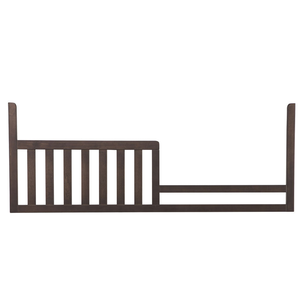 brown toddler bed frame