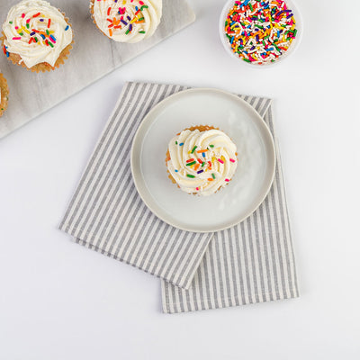 Milton & Goose Tea Towels with some cupcakes in -- Color_Gray