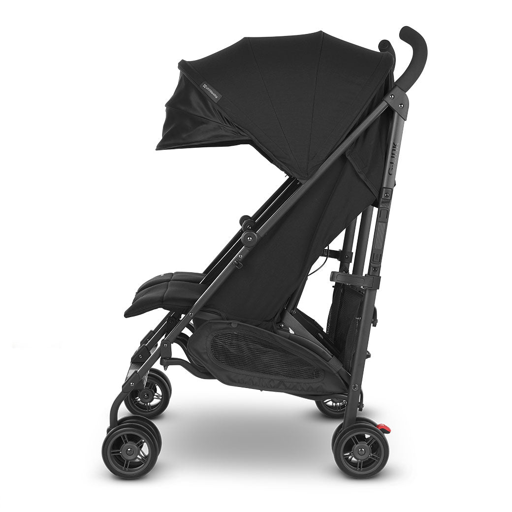 Side view of UPPAbaby G Link V2 Stroller with canopies down in --Color_Jake