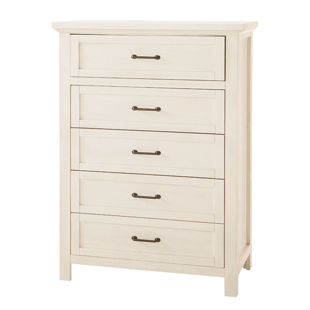 Westwood Design Products Westfield 5 Drawer Chest in -- Color_Brushed White