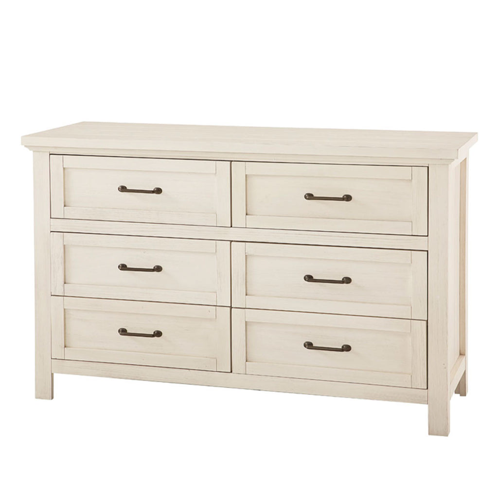 Westfield 6-Drawer Dresser - Brushed White