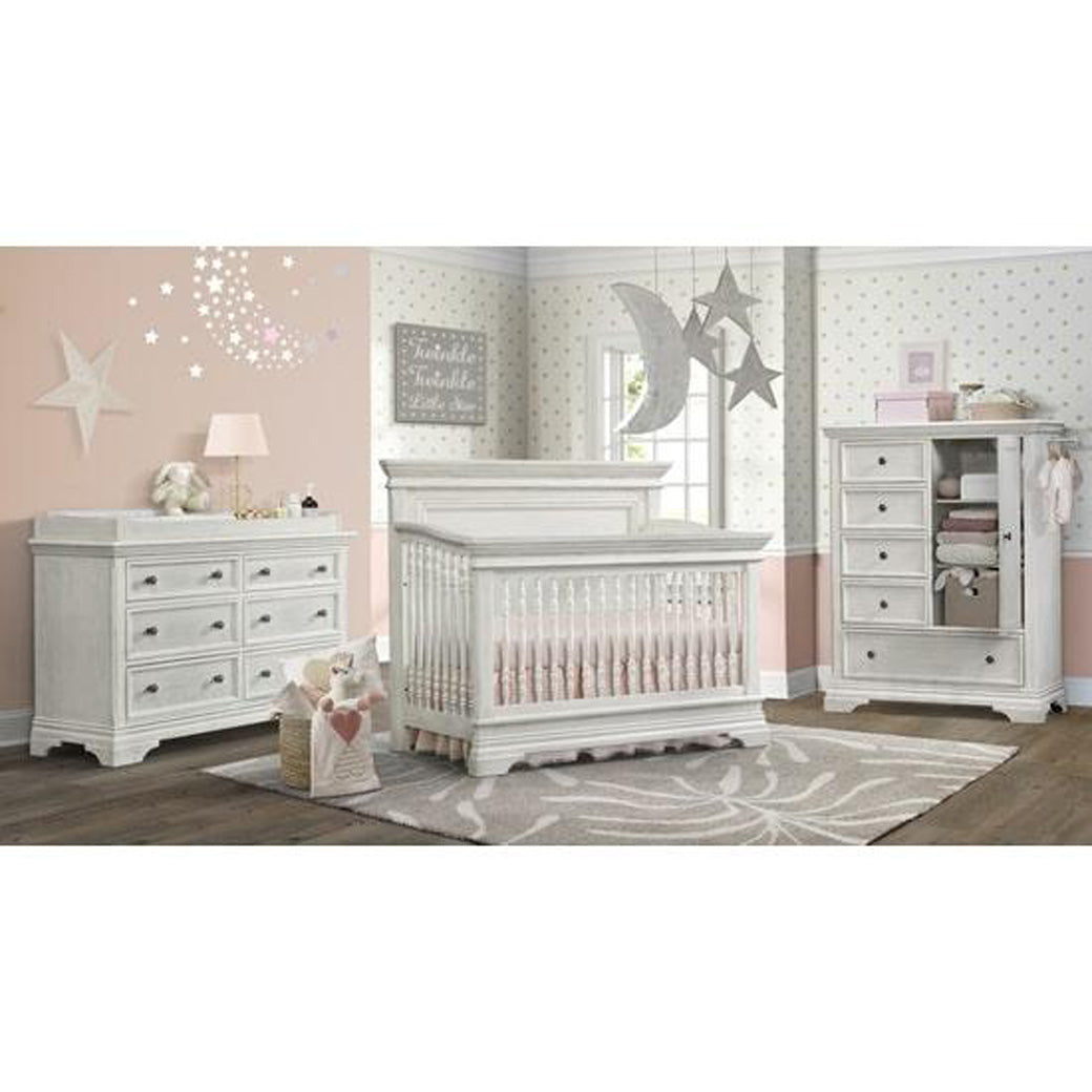 westwood design olivia dresser Westwood Design Olivia 6-Drawer Dresser Brushed White